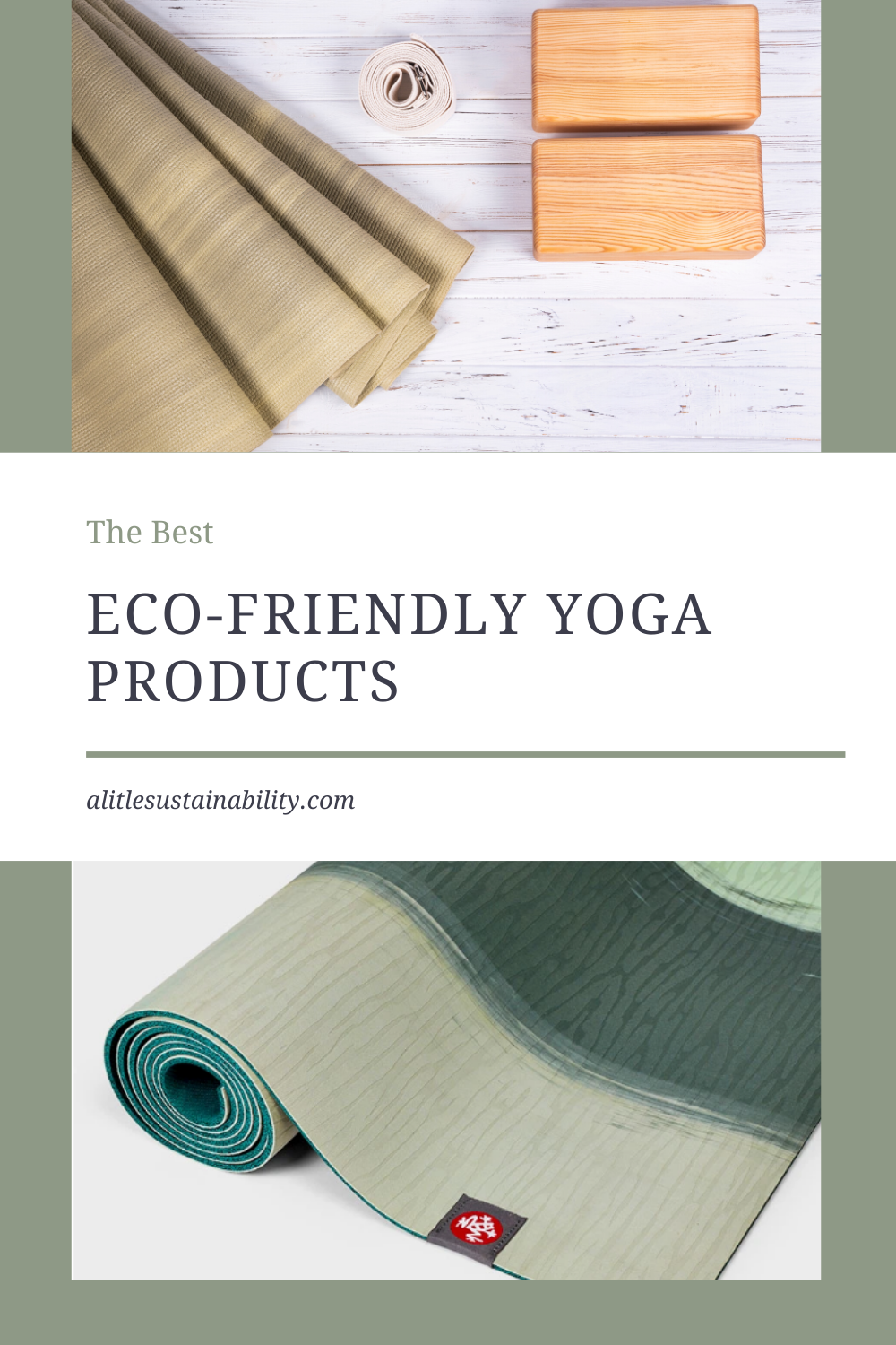 low waste yoga gear and products to help you have a sustainable yoga practice. #yogalife #yogalifestyle #yogaroom #yogaroomideas