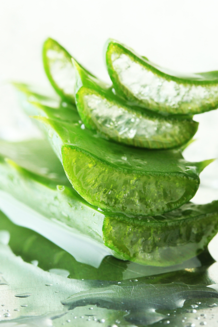 Aloe Vera for washing your face