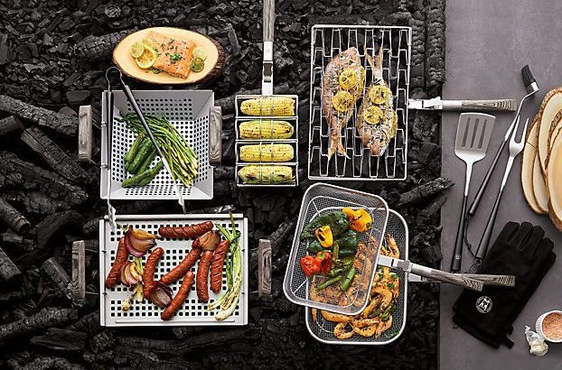grilling baskets and products, alternatives to foil