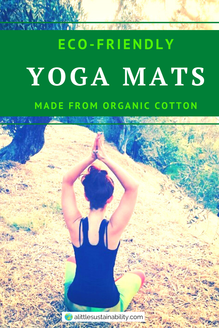 A list of the 5 best organic cotton yoga mats. Normal yoga mats are normally made from plastic, but organic cotton yoga mats do not carry any of those harmful chemicals and are more environmentally friendly. #ecofriendly #yoga #yogaroom