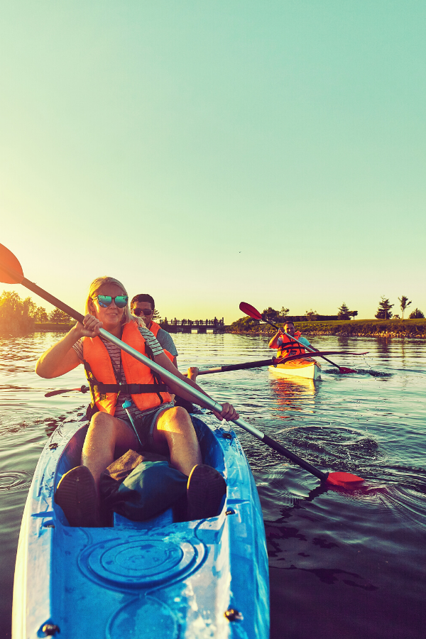 Kayak in your town during your weekend staycation
