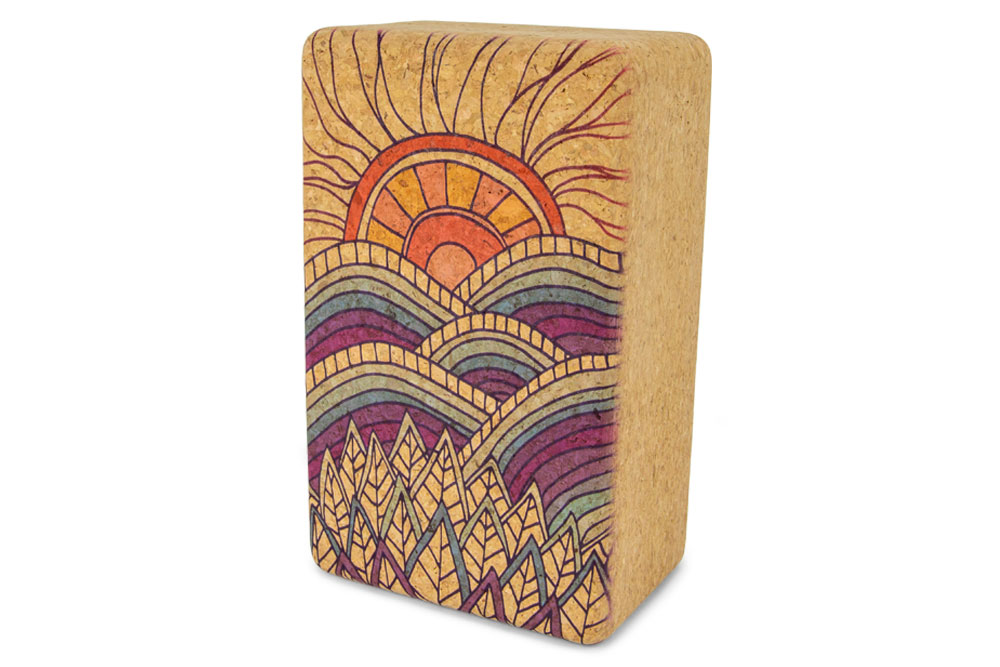 Yoloha cork-yoga-block