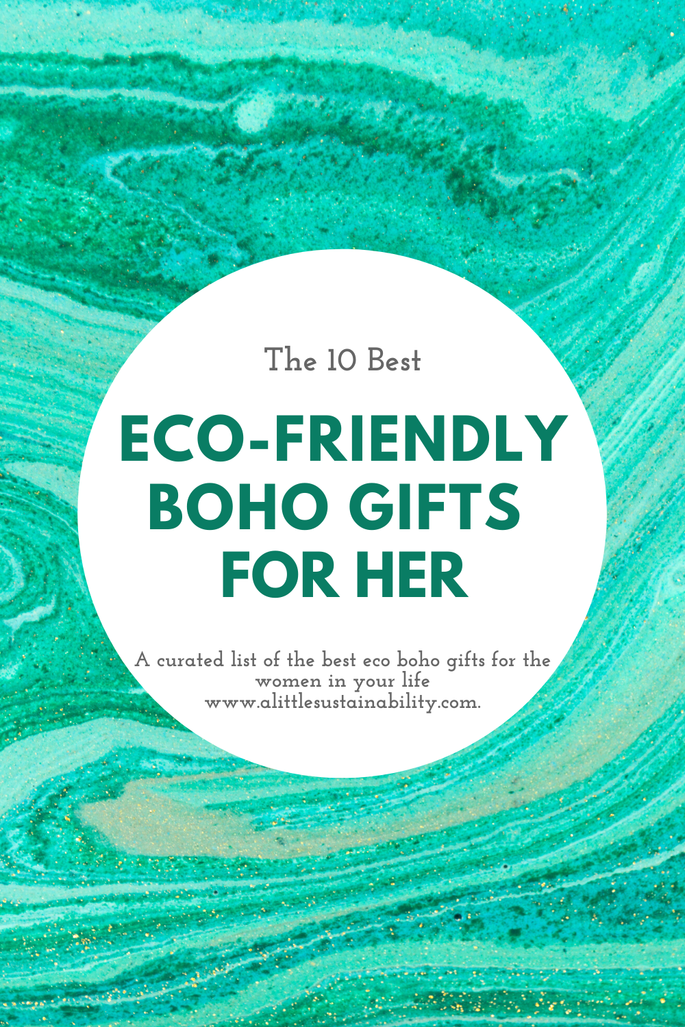 The 10 best boho & eco-friendly gifts for her. A curated list of eco-friendly boho gifts for her. Boho living gifts, low waste living gifts for her.