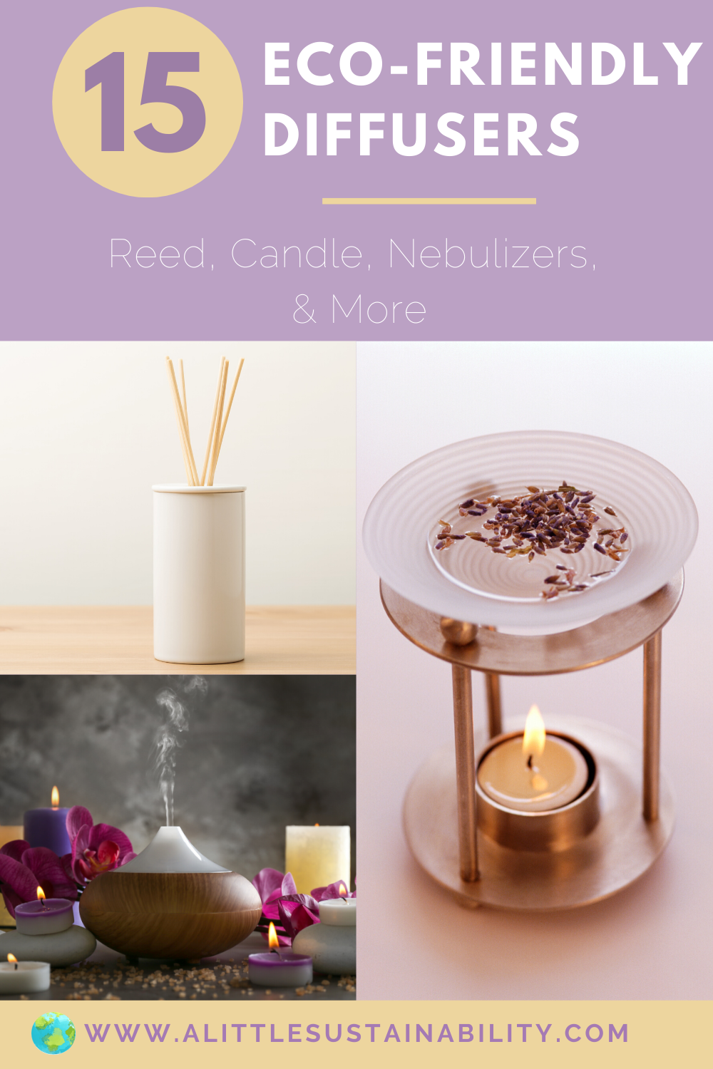 Not all essential oil diffusers are made the same, we’ve curated a list of the best eco-friendly diffusers of 2020 for you.  Diffusing essential oils is super popular, it is not just for the yogis and health conscious among us any more, pretty much everyone likes to diffuse essential oils. With its popularity, comes many companies trying to take advantage of the product. When there are many companies trying to make a profit off of the popularity of aromatherapy, there will be cheaply and environmentally harmful made products out there. So, we have found the best eco-friendly ways for you to enjoy the goodness and benefits of essential oils no matter what your budget or where you are on your eco-conscious journey.  Our list of the best eco-friendly diffusers of 2020 include different types of essential oil diffuser, from natural stone, reed, candle, nebulizers, and electric